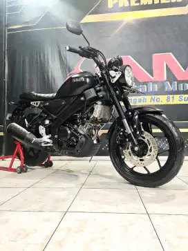 Yamaha XSR 155 TH 2021 ODO 6rb hitam doff keren maksimal
