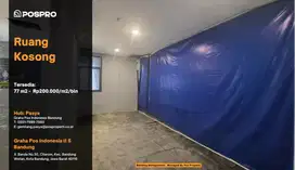 Ruangan Kosong 77 M2 di dalam Graha Pos Indonesia