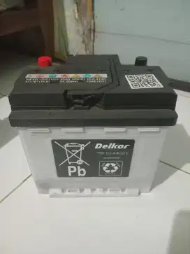 Aki Mobil merk Delcor (bekas mobil hyundai Creta 2022) 420cca,12v,45Ah