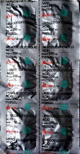 Ursodeoxycholic Acid Ogb Dexa Medica 250MG Strip 6 Kapsul Obat Empedu