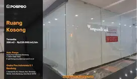 Ruang Kosong 206 M2 di dalam Graha Pos Indonesia Lantai 1 Blok A