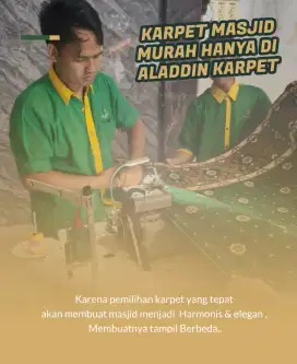 Karpet Masjid Langsung Dari Gudang