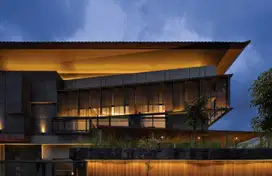 Tropical House with waterfall Manyar Kertoadi V, Surabaya Timur