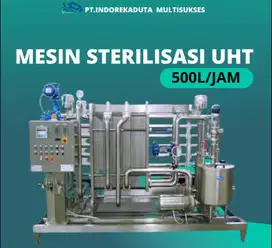 MESIN STERLISASI 500L/JAM DIRECT