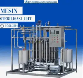 MESIN STERILISASI MINUMAN 100L/JAM DIRECT