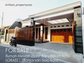 Rumah Mewah 261m² Gress Dekat Fave Manahan Solo