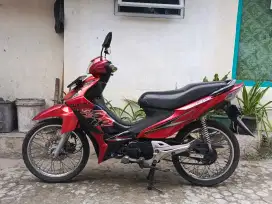 Smash Titan 2011 lengkap mesin adem