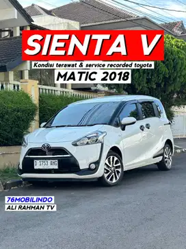 LOW KM 40 RB | Sienta v matic tahun 2018 putih