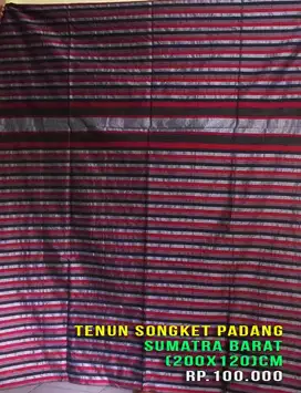 TENUN LURIK SONGKET PADANG SUMTRA BARAT
