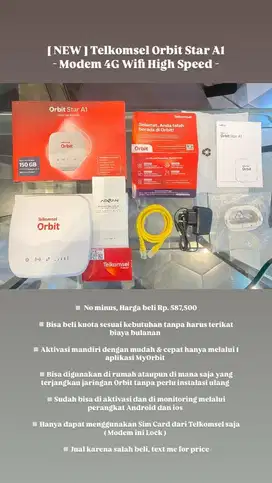 Modem Telkomsel Orbit Star A1