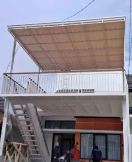 Kanopi dan pagar