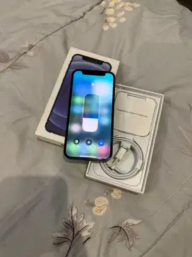 Dijual Iphone 12 Mini 64GB Black Lengkap Terdaftr