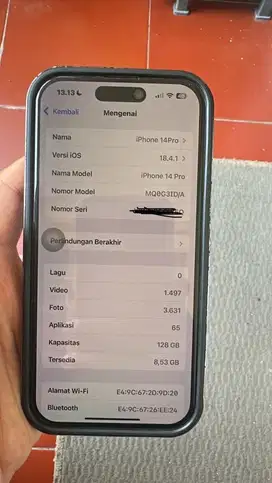 Iphone 14 Pro 128gb DeepPurple