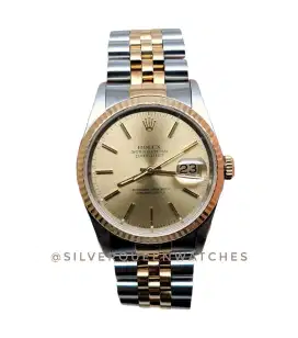 Rolex men datejust 16233 Champagne