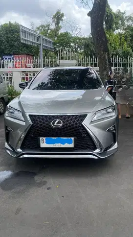 lexus RX200T fsport nik 2017, rawatan resmi, tangan 1 dari baru