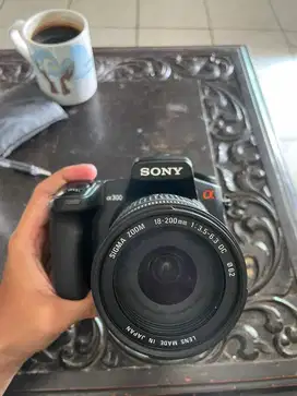SONNY ALPHA A300  Lensa 18-200 MADE IN JAPAN