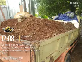 Jasa angkut puing tanah