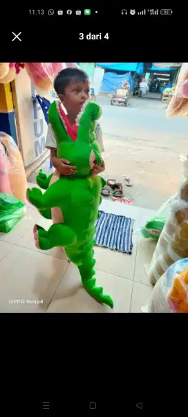 boneka buaya super JUMBO