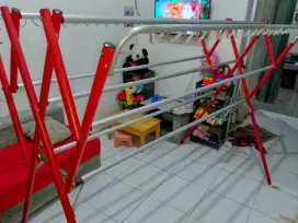 Jemuran Alumunium besar mulus nominus 2m X 1m