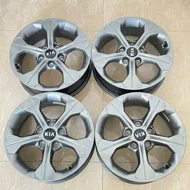 JUAL CEPAT BU‼️ 1 SET VELG KIA SELTOS R16 5x114 ORIGINAL RARE MURAHHH