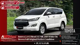 Toyota Innova 2.4 G Diesel AT NIK 2019 White On Brown