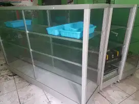 Etalase Uk. 150x106x40 ( Borongan 3 Unit )