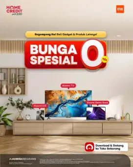 LED XIAOMI 40 CICILAN BUNGA 0% GRATIS 1X seGAMPANG itu