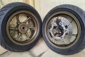 Velg rcb sp500 plus ban pirelli plus piringan rcb