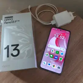 Oppo reno 13 F fullset mulus like new