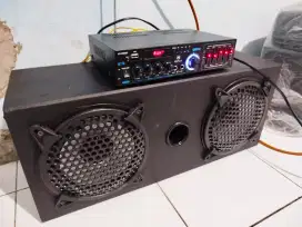 Jual murah Amli kerndy 1000watt.untuk karouke rumahan mantep.
