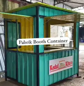 dijual both container baru pake 2bln.rapih,knockdown
