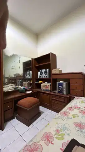 Meja rias kayu jati