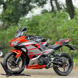 KAWASAKI NEW NINJA 250 FI ABS MDP 2018 ORANGE KM 12K PAJAK ON