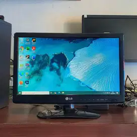 TV LCD LED MONITOR KOMPUTER PC CPU 19 INCH