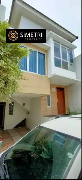 Dijual rumah 2.5 Lantai cluster dekat stasiun jurang mangu bintaro