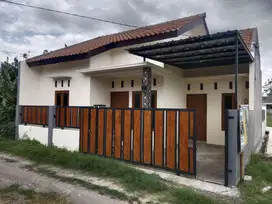 Rumah Baru Cantik Bonus Pagar & Canopi Free Biaya Pajak dan Notaris