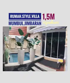 Jual Rumah Ready Style Vila isi Pool Beranda Mumbul Jimbaran Bali