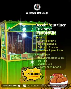 Booth Kontainer Murah