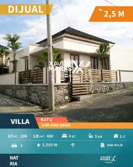 c054 Villa Aktif 500 meter dari BNS Full Furnished