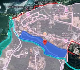 FOR SALE OR LEASEHOLD LAND. LOCATION SULUBAN ULUWATU