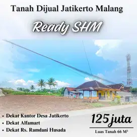 Dijual Tanah SHM di Malang, Jatikerto