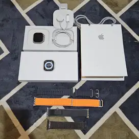Apple watch Ultra Ocean Band BH 100% original siap pakai mulus
