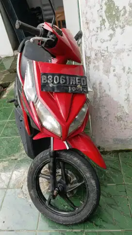 Vario tekno CBS 2009 plat B Tanggerang pajak lama lengkp total pjk 400