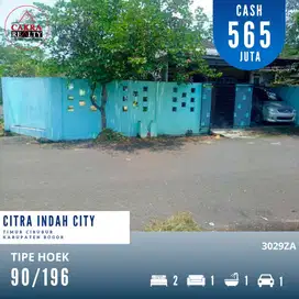 Rumah Hook Cantik Luas Tanah 196 Murah 3029ZA