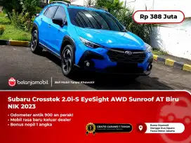 [ ODO 900 KM ] Subaru Crosstek 2.0i-S EyeSight AWD AT Biru 2023 2024