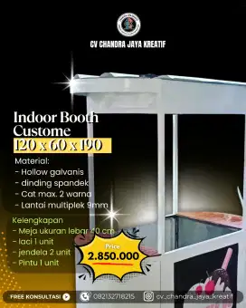 Booth Indor custome