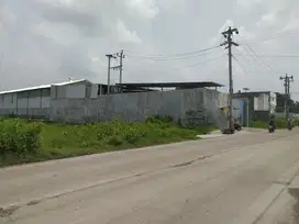 Tanah Lahan Area Pergudangan Akses Kontener Dekat Tol dan Bandara
