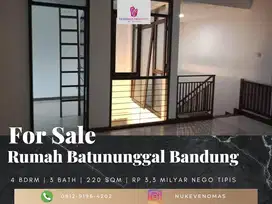 Dijual Rumah di Perumahan Batununggal Bandung Jawa Barat