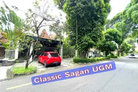 Dijual Rumah Klasik di Kawasan Premium Sagan dekat Kotabaru