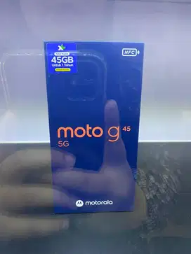 MOTOROLA G45 5G RAM 8/256GB BARU GARANSI RESMI NASIONAL MSI